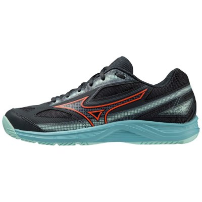 Zapatos Mizuno Break Shot 4 AC Mujer - Negros / Rojos / Turquesa - Chile M390MPBSKL